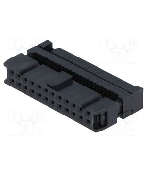 DS1016-24MA2BB Connector: IDC; plug; female; PIN: 24; IDC; for ribbon cable; 2.54mm cOGmo2VgxW6zY5O_e8t5fBNlHHEbO2ubpZAkDpQXAiA
