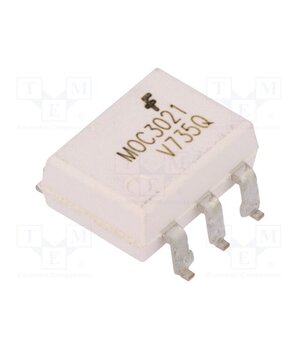 MOC3021SR2VM Optotriac; 5.3kV; triac; SMT6; Ch: 1; MOC302XM La3gQIYR_iTSbei1cYaS92d1YBT4wQyGzxp4ZZXOMw8