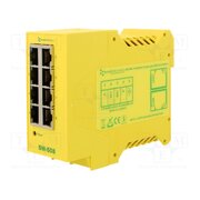 SW-508 Switch Ethernet; unmanaged; Number of ports: 8; 5÷30VDC; RJ45; SW 7YTs7ubP2nz5S-xnAf2aOBdng0PGCiXUZFV37PijaBo