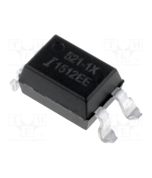 TLP521-1XSM Optocoupler; SMD; Ch: 1; OUT: transistor; Uinsul: 5.3kV; Uce: 55V 4PiByERdPoG4fGAH8tISxQ74ZX2h1sh2jp50z0etzik