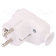 AWA-Ł BI Connector: AC supply; male; plug; 2P+PE; 250VAC; 16A; white; PIN: 3 h7xscowd9eAD4bk8e_4P_e1lkg3cGBIerxk1EPr9UTY