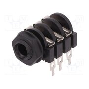 JC-214 Connector: Jack 6,3mm; socket; female; stereo,high; ways: 3; THT El9X71q0MDLCITPec-SZaSx2wcVVZiyoQMnZlyFTWq4