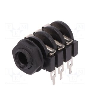 JC-214 Connector: Jack 6,3mm; socket; female; stereo,high; ways: 3; THT El9X71q0MDLCITPec-SZaSx2wcVVZiyoQMnZlyFTWq4