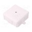 0226-10 Enclosure: junction box; X: 86mm; Y: 86mm; Z: 39mm; wall mount; IP55 2G02pcqx3xInMDh1cBA_XUEYi8NdQ3vzRG-cnmz2NRI