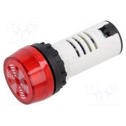 AD16-22SM/12V Signaller: sound; 80dB; Illumin: none; IP40; Ø22mm; max.6mm; plastic sH5UTI2kVzXwJ3wIdGYHX9NW8J-A_Za0T-m6rxuU9eE
