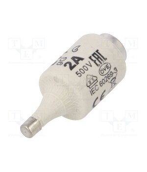 002312401 Fuse: fuse; 2A; 500VAC; 500VDC; gG; ceramic; DII; D 9lhY1nTkF5HJLF9xRUIPIh3p-TSrDiKiLAoJboMOHKA