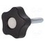 VCT.32 P-M8X40-C3 Knob; Ø: 32mm; Ext.thread: M8; 40mm; H: 23mm; technopolymer PP NAz2EIdTae4M0-OqEIwIPSDJhn0l2yYojMD6aQmmcsY