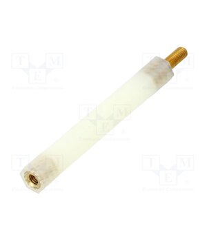 2183X45 Insulating sleeve; Int.thread: M3; L: 45mm; UL94V-2; polyamide xNDrYL98UkFkkhaPa3YDU5kub2U9eMdgKe0sq-lf6q8