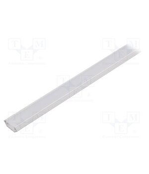 FIX-GLC1-W-1M-SET Profiles for LED modules; white; white; L: 1m; aluminium; angular QLZGzlDKA-Ev50LtARBCXW4uOziRCTdwcdHaDkdENVY