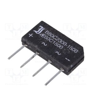 B80C1500A Bridge rectifier: single-phase; Urmax: 160V; If: 1.5A; Ifsm: 50A YoXWhBUxKkP3Ar-DkNQvyjl08tm8arIV6SgnlmmluX4