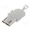 ZX40-B-SLDA Plug case; for cable; USB 2.0; cut from reel; 4000pcs; ZX LJDQRliN6GZVekZc_oPWrUMYu4ddXVhZ-oyIyaFKFdg