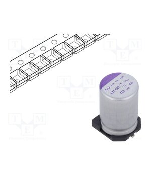 35SVPK180M Capacitor: polymer; 180uF; 35VDC; SMD; OS-CON SVPK; ±20%; Ø8x12mm 3ye2qKhiliUXSWjncUQq8A3ybDFGOeiwzsWLnn8s11w