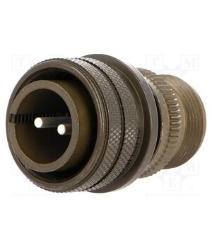 97-3106A-16-11P Connector: circular; plug; for cable; PIN: 2; male; soldering; 97 rwLIU6RlTa3HMIc9C4NgAlv-fdXYKS2ItJCL_-ABomA