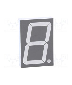 KW1-1501ASA Display: LED; 7-segment; 38.1mm; 1.5"; No.char: 1; red; 5.5÷6.5mcd tDFgizBZRLBqIWymT4VlNE908Eb-zTPRGM5aMPQA2cY