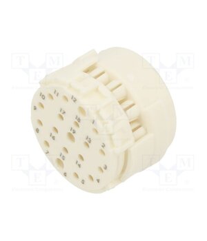 09151193001 Connector: M23; contact insert; PIN: 19(3+16); male; crimped; 100V BNZexWIvf1FXeeZjPl_CqKN4f35zgUMoCPGSA7P2NkA