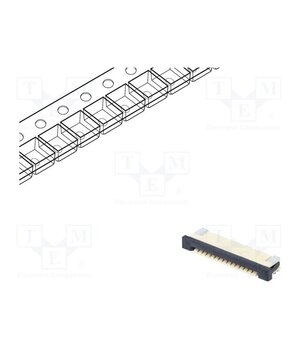 DS1020-07-14VBT1A-R Connector: FFC/FPC; SMT; PIN: 14; Contacts: copper; tinned; 1mm; ZIF FkIaXELiGkpAsvcikR4Dm7Zrg1btdhmd-MLwzBVWAX8