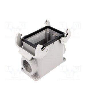 19200320232 Enclosure for connectors: HDC; size 32A (2 x 16A); Han® A; IP65 6DenQWs3aM3LKoBCS9yiXuJIYu5PKQ_v-eKGhb-blAY