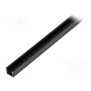 A05553A07_1 Profiles for LED modules; black; 1m; LOKOM; aluminium; anodized 6MACcGHGB7sY4DepD-A8lwpHNMfNS7lYt_wJTbZ4LKo