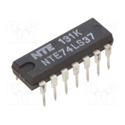 NTE74LS37 IC: digital; NAND; Ch: 4; IN: 2; TTL; THT; DIP14 7GI4R2pVH2YaoufBYC4Vpf8ywlOmczhza8UO7Bdni8Y