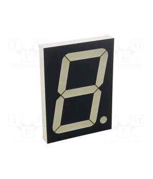 SA40-18SURKWA Display: LED; 7-segment; 101.2mm; 3.984"; No.char: 1; red; 88÷250mcd DZ5-LQn5wCUOqjI3FR1vxli8bC6-0kpWDyUJl4Tax8M