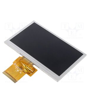 PH800480T028-ZFA Display: TFT; 4.3"; 800x480; Illumin: LED; Dim: 105.5x67.2x2.6mm 9qxalj5bpI_MxjhLGIvksXE7QxJ3Wo3b6_erbpVFhKM