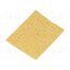 SP-SPONGE Tip cleaning sponge; for soldering station; 55x35mm vVIa2IdkTUxRzoeuqTlm6IEtbk3nsYx_9DtK6ZBfALE