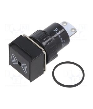 LAS1-AF-B/24V Signaller: sound; 75dB; Illumin: none; IP40; Ø16mm; max.6mm; plastic VT6E7nSnvDEryl2jNXMXqescUOA6qbEX5w65gqIEhl4