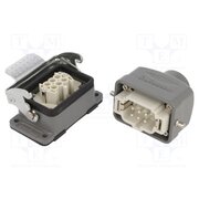 93603-0043 Connector: HDC; male + female; GWconnect; PIN: 6; 16A; 500V; 6+PE 4LNx-LF_rWzYLvCOFb6WaiXhCH8cchJwW88szriJmyE