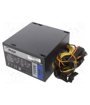 AK-B1-700BE Power supply: computer; ATX; 700W; 3.3/5/12V; Features: fan 12cm hARVAg1sS4oRF7v1xGoYcTKgYB-__X3yxLtr6QVTRSY