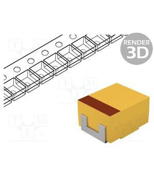 TAJA106K016RNJ Capacitor: tantalum; 10uF; 16VDC; SMD; A; 1206; ±10%; -55÷125°C; TAJ j50KKVbtaiSjoo4qfqnnjouuXjNnzE5kGiBYoko2_mg