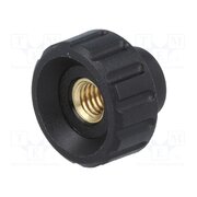 6531 Knob; Ø: 20mm; Int.thread: M6; 12mm; H: 16mm; polyamide LJ1FlMZKXiX6WgkG4KgtKI-bQtSONq5TJltEVYyRbE0