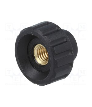 6531 Knob; Ø: 20mm; Int.thread: M6; 12mm; H: 16mm; polyamide LJ1FlMZKXiX6WgkG4KgtKI-bQtSONq5TJltEVYyRbE0