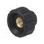 6531 Knob; Ø: 20mm; Int.thread: M6; 12mm; H: 16mm; polyamide LJ1FlMZKXiX6WgkG4KgtKI-bQtSONq5TJltEVYyRbE0