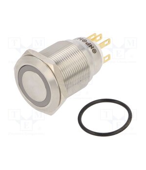 LAS1GQ22-11ZE/Y/24V/S Switch: vandal resistant; Pos: 2; SPDT; 3A/220VAC; 5A/24VDC; IP65 Wr090XbDKE5CVBzLLnGMekd1JidsbXzkASAF8dJivPU