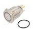 LAS1GQ22-11ZE/Y/24V/S Switch: vandal resistant; Pos: 2; SPDT; 3A/220VAC; 5A/24VDC; IP65 Wr090XbDKE5CVBzLLnGMekd1JidsbXzkASAF8dJivPU