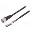 XS2F-M12PVC4S2M Cable: for sensors/automation; M12; PIN: 4; straight; Len: 2m; plug VWixTuPxqchCOna76HGfOlUeoLynAcgoQbB_jwNdq6k