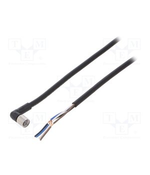 XS3F-M8PVC4A5M Cable: for sensors/automation; M8; PIN: 4; angled; Len: 5m; plug vG3OT7fSJ1xEX0bstdlku8qBoPIgRlfzVIcodP2Yx08