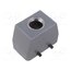 19040100 Enclosure for connectors: HDC; size H-B 10; for cable; straight nLubajhWX6VNrkeUCR62GpSIH8zoiY05QCyBz9hk_8U