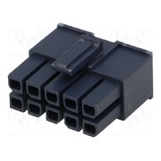 170001-0110 Connector: wire-wire/PCB; plug; female; data; Mega-Fit; PIN: 10 H56gL5T9wsRaIU6VwVeNlnyHJwHLcnXHsnfgYFe65gE