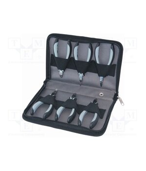 T3703D Kit: pliers; Kit: fpliers for gripping,side cutters; ESD; 6pcs. 4AdRdUeKJSy2A5tFQqZqB9tHlxoSOGUIGwL2i8Dw1FM