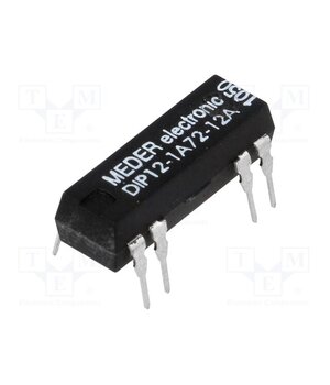 DIP12-1A72-12A Relay: reed switch; SPST-NO; Ucoil: 12VDC; 1A; max.200VDC; 145mW Nb34BWmMAnN7GMrneXIdVRlHYyEdKDXFchNl1_plkPo