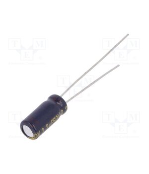 EEUFC1H2R2 Capacitor: electrolytic; low ESR; THT; 2.2uF; 50VDC; Ø5x11mm; ±20% YbYbKHvMXdSjpKEuW4bIbOc5ztWVjOwFkEpZK5K3daI