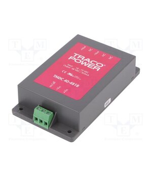 TMDC 40-4818 Converter: DC/DC; 40W; Uin: 18÷75VDC; Uout: 48VDC; Iout: 835mA; 2.5kV Z0Uf3pSZKkzIePNxcyl_yitJNFtHC2a5OtBSc55lLKo