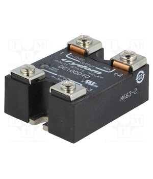 DC100D40 Relay: solid state; Ucntrl: 4÷32VDC; 40A; 1÷100VDC; DC100; IP00 pSj2mk-a5xd-Xp7xiz7KvOwIdVCRfhlX_V3VOCSxCHA