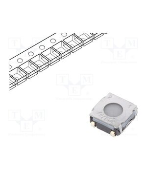 KSC121J LFS Microswitch TACT; SPST-NO; Pos: 2; 0.05A/32VDC; SMT; none; 2.5mm PV9Kidez-UjcvkdaGWUEAz6gxLaLGJHdZNMtMxEY67g
