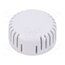 1551V11WH Enclosure: for alarms; Z: 20.3mm; ABS; white; 1551V; vented; Ø: 45mm Oxhagp8GT6TDVsWogPYowpUxphiv9fCEsLnJYoYVqSY
