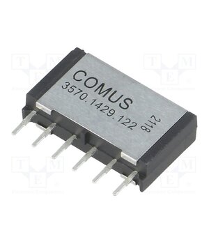 3570.1429.122 Relay: reed switch; DPST-NO; Ucoil: 12VDC; 1A; max.200VDC; 15W; THT RguYhrGCrWJIFWnpwnucRC7F3TiUMXO0DXVHFOf8rlo