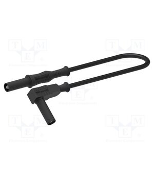 2350-IEC-100N Test lead; 12A; banana plug 4mm,angular banana plug 4mm; Len: 1m kFSvE6xwYtf6aNSRvcEumgyQVoljBanXbYXex5fHeWY