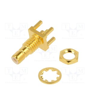 142210 Connector: SMB; socket; male; straight; 50Ω; THT; PTFE; gold-plated CX305hGKwuCBzSBRoDtL5iMgeYRF6_KskfdZKGcKPVg