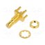 142210 Connector: SMB; socket; male; straight; 50Ω; THT; PTFE; gold-plated CX305hGKwuCBzSBRoDtL5iMgeYRF6_KskfdZKGcKPVg